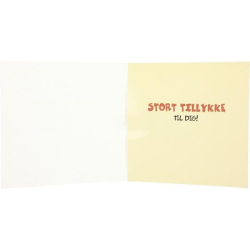 Kort med musik, Det er din dag! Det skal fejres!