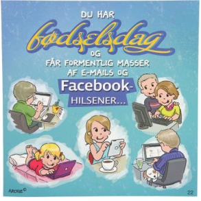 Kort med musik, Du har fdselsdag og fr formentlig masser af e-mails...