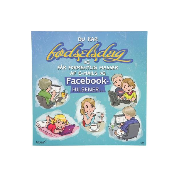 Kort med musik, Du har fdselsdag og fr formentlig masser af e-mails...