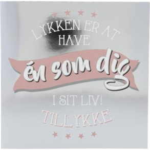 Kort med musik, Lykken er at have én som dig I sit liv!