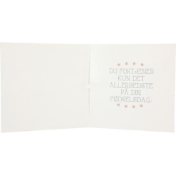 Kort med musik, Lykken er at have &eacute;n som dig I sit liv!