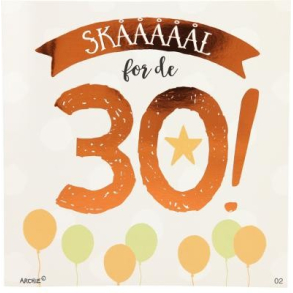Kort med musik, Skl for de 30!