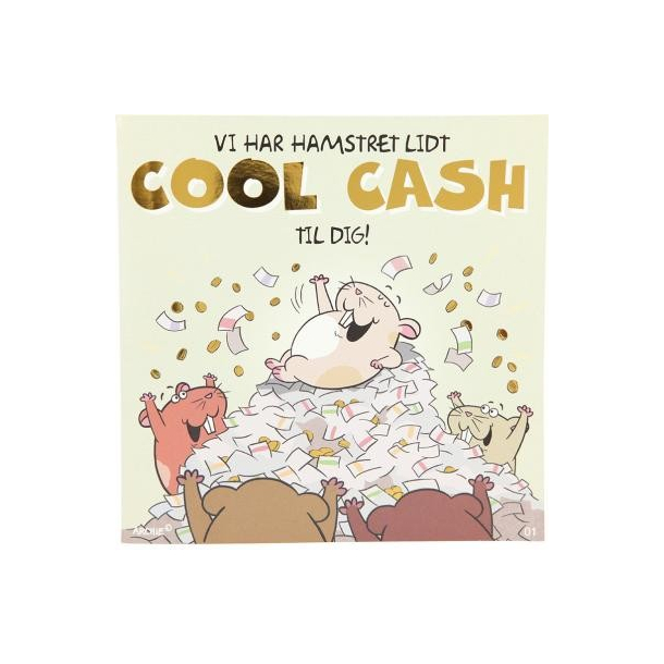 Kort med musik, Vi har hamstret lidt cool cash til dig!