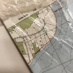 Kort over Bars, 1212 II NV, Danmark 1:25.000 (4cm)