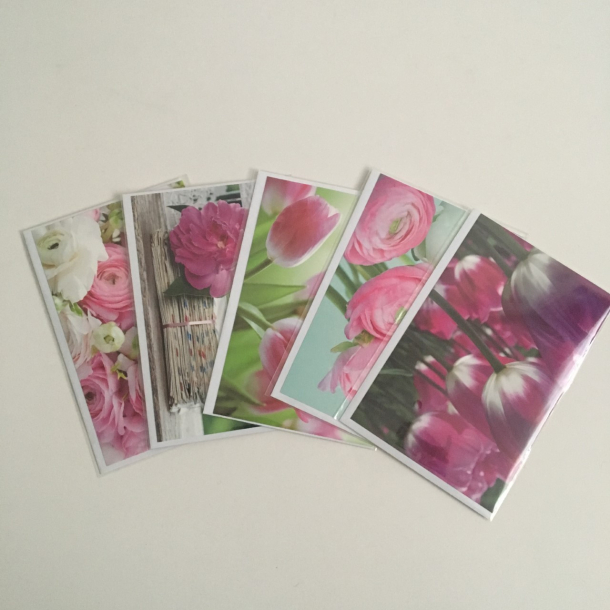 Kortpakke lille, 5 kort