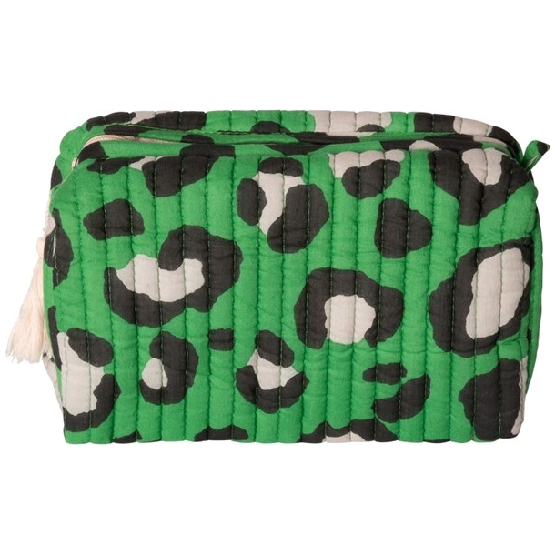 Kosmetik taske, leopard, mellem
