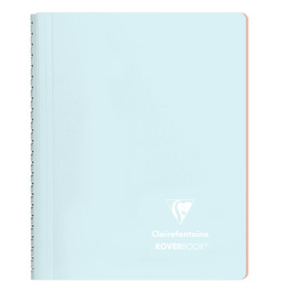 Koverbook Blush, spiral notesbog, linieret, A5, 160 sider, ice blue
