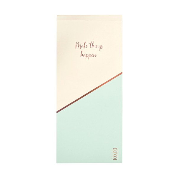 KOZO To Do list Creme/AshGreen