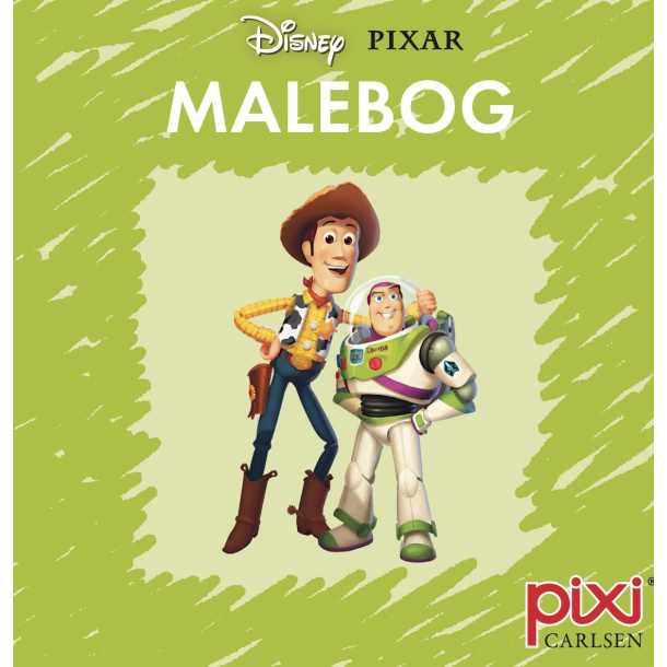 Krea Pixi-serie 3 - Disney malebog - Grn