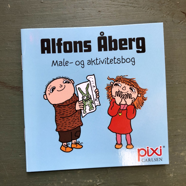 Krea Pixi-serie - Alfons berg - Lysebl