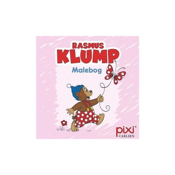 Krea Pixi-serie - Rasmus Klump - Malebog - Lyserd