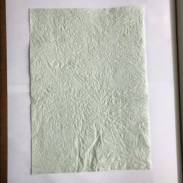 Krllet skattekort papir, 10 stk., mint