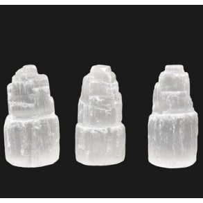 Selenit krystal trn, 1 stk. 