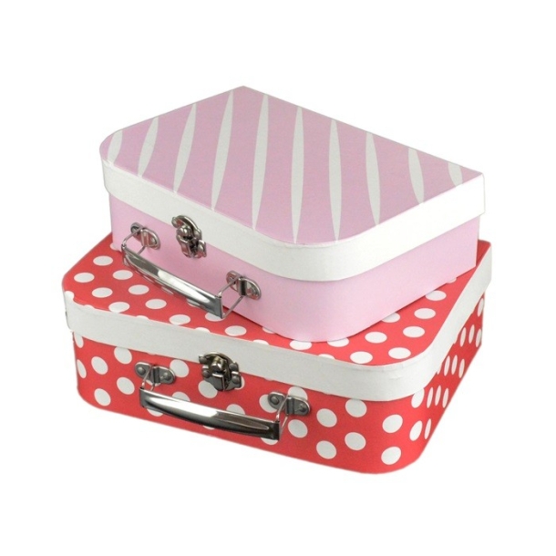 Kuffertst, 2 stk, rd