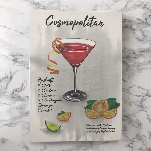 Kunstklods, Cosmopolitan m. farve