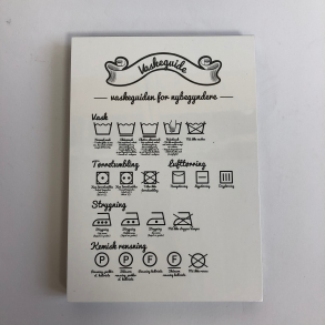 Kunstklods, Vaskeguide