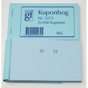 Kuponbog nr. 2272 - bl