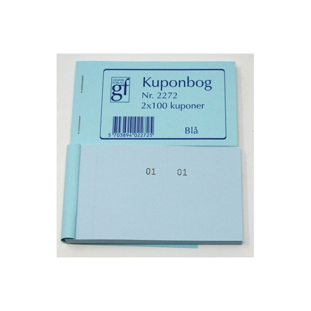 Kuponbog nr. 2272 - bl