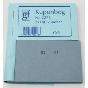 Kuponbog nr. 2276 - gr