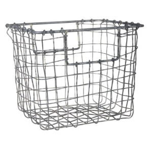 Kurv trd m/bne hanke t/reol 