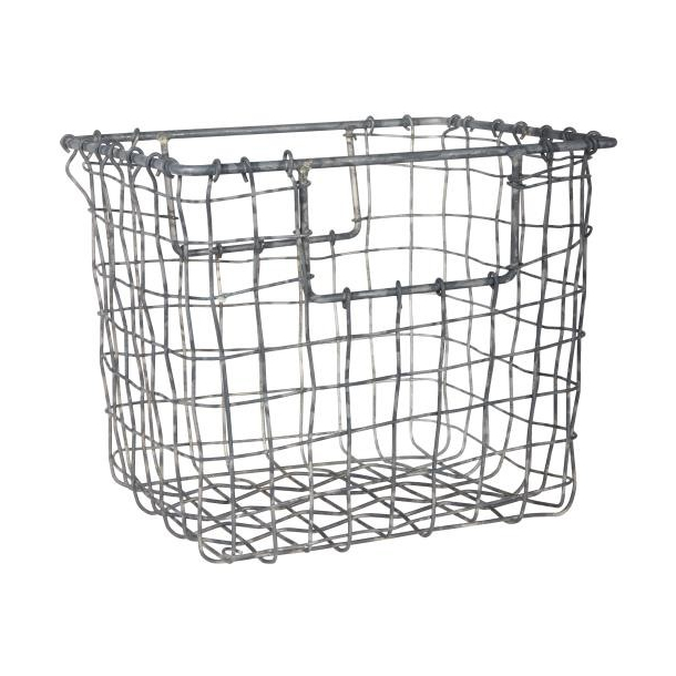 Kurv trd m/bne hanke t/reol 