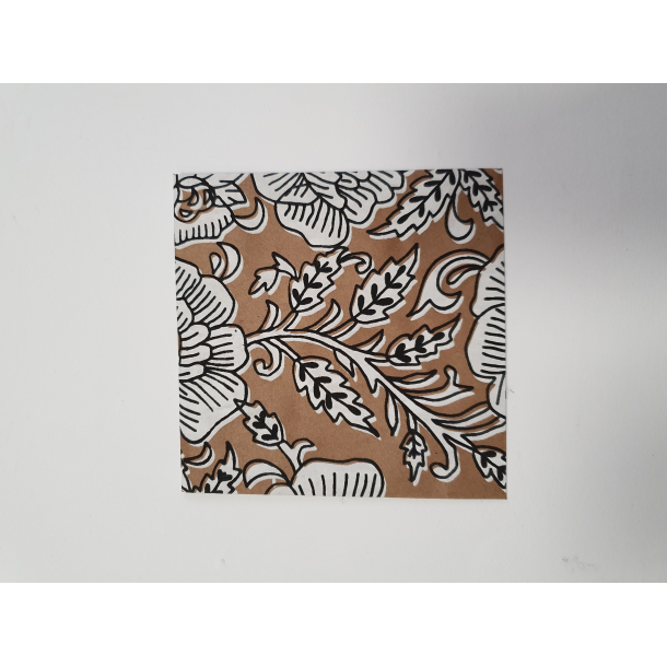 Kuvert med mnster, blomster