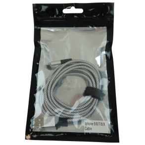 Ladekabel iPhone, 2 meter, 2 amp