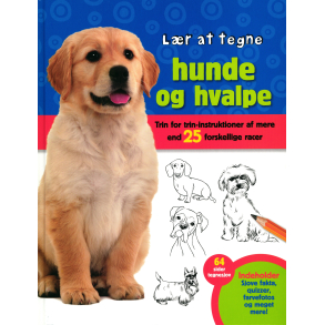 Lr at tegne hunde og hvalpe