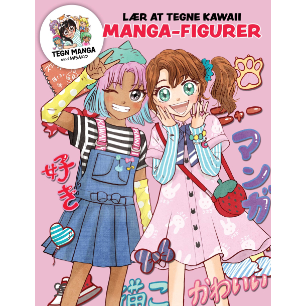 Lr at tegne kawaii manga-figurer