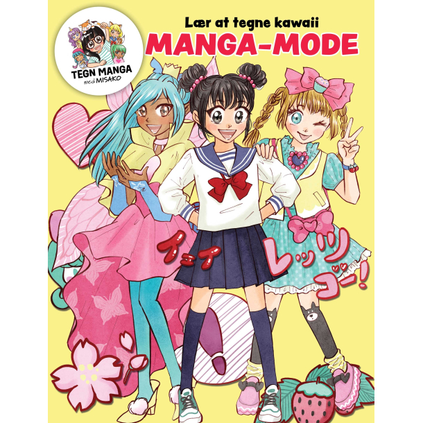 Lr at tegne kawaii manga-mode