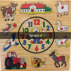 Lr klokken, trpuslespil