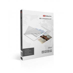 Lamineringslomme MONOLITH A3 80 my, 100 stk.