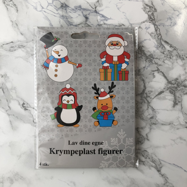 Lav dine egne krympeplast figurer, snemand m.fl.