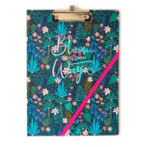 Legami - Clipboard A4, blomster
