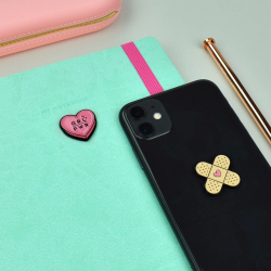 Legami - Cutie, GRL PWR, Metalklistermrker, st med 2 stk.