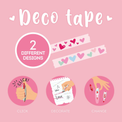 Legami - Deco tape, Love