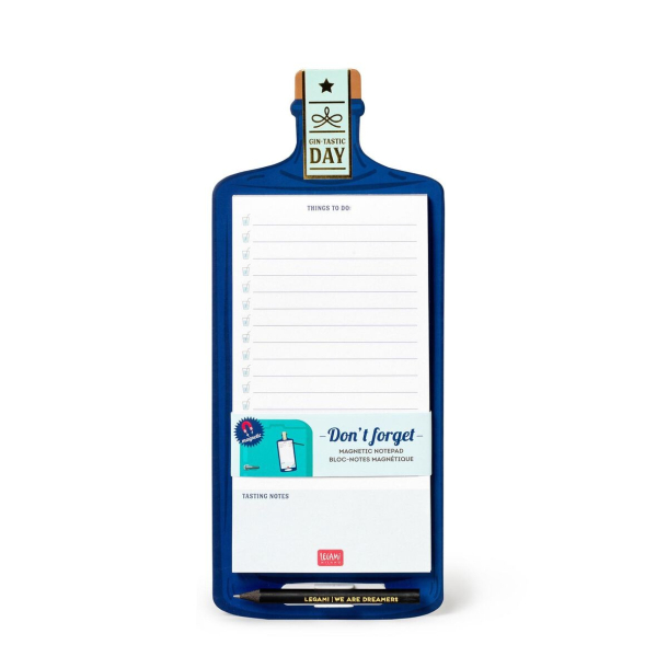 Legami - Magnetisk Notesblok, Gin Tastic, Don't Forget