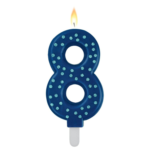 Legami - Maxi Cake Candle, kagelys - bl 8 r