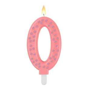 Legami - Maxi Cake Candle, kagelys - rosa 0 r