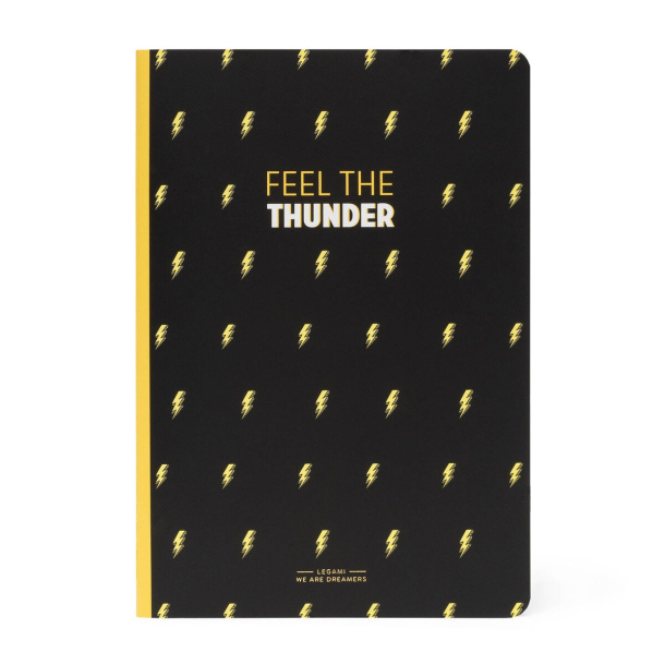 Legami - Notesbog A5, Feel The Thunder