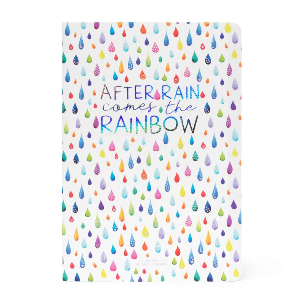 Legami - Notesbog A5, Rainbow drops