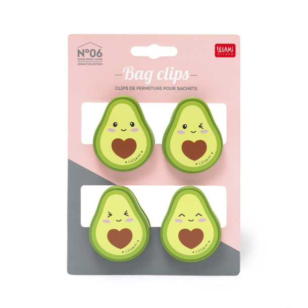 Legami - Pose clips, avocado