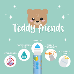 Legami - Teddy Friends, Tuscher