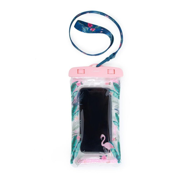Legami - Vandtt smartphone-taske, flamingo