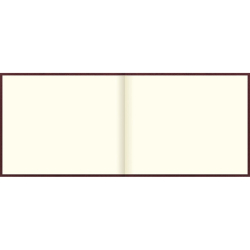 Letts of London Gstebog, Chocolate/Brown