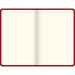 Letts of London notesbog, linieret, rd