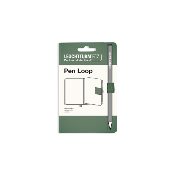 Leuchtturm1917 Pen Loop penneholder, Olive