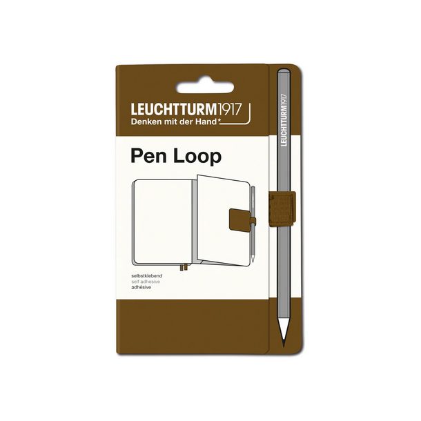 Leuchtturm1917 Pen Loop penneholder, Spice Brown