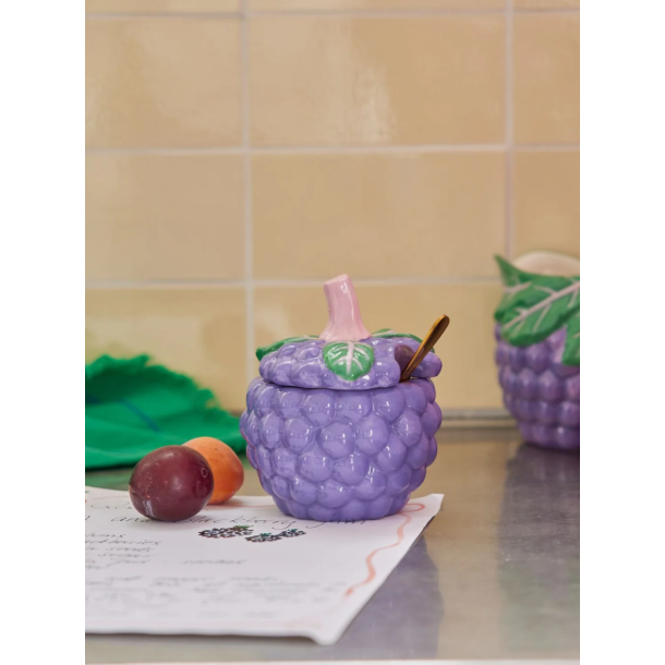 Lille Keramik Krukke - Lavendel