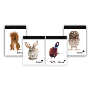 Lille notesblok med dyr